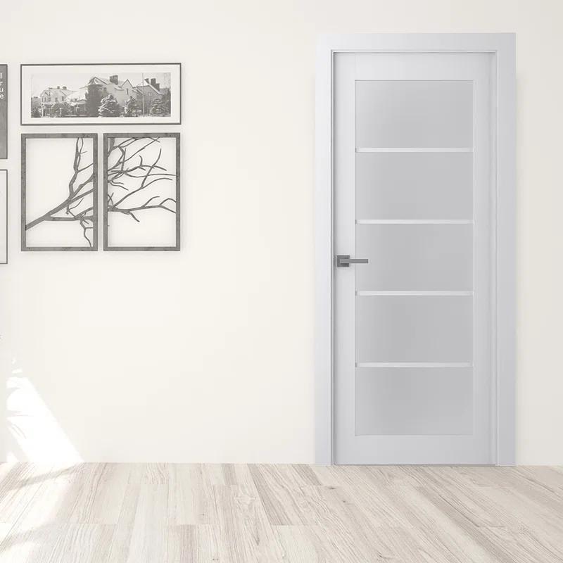 Belldinni Palladio 5-Lite DIY-Friednly Manufactured Wood and Glass Single Prehung Interior Door
