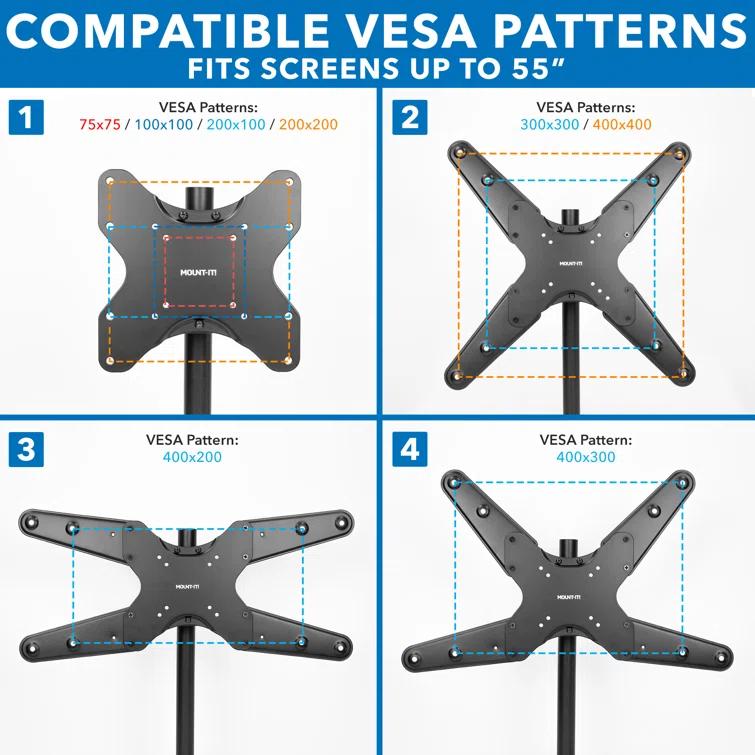 Mount-it Mount-it Single Screen Wall Mount