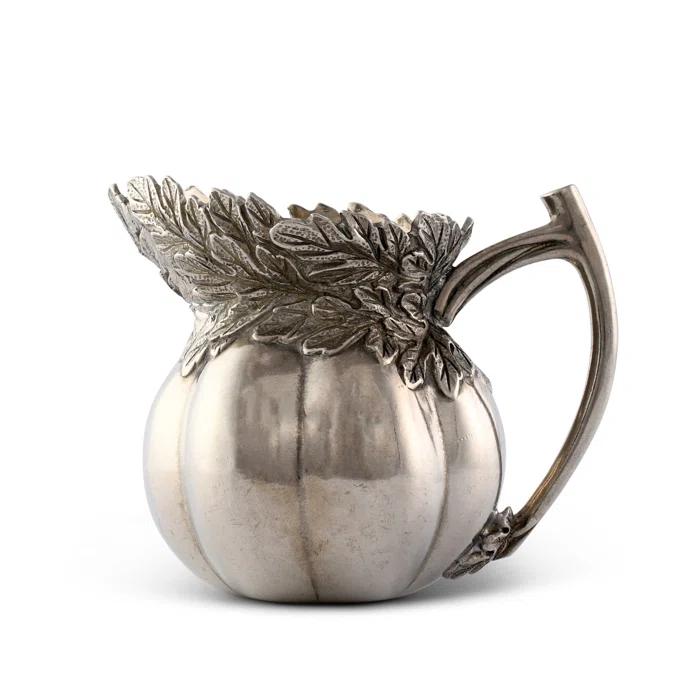 Vagabond House Farmer's Market Pewter Heirloom Tomato Pitcher