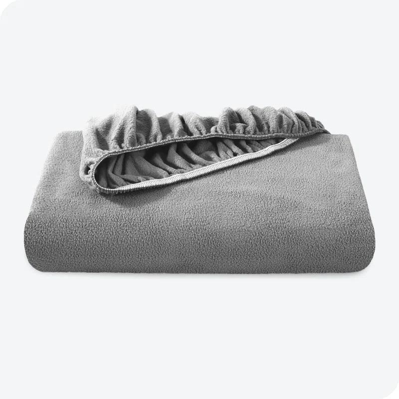 Bare Home Micro Fleece Super Soft Fitted Sheet