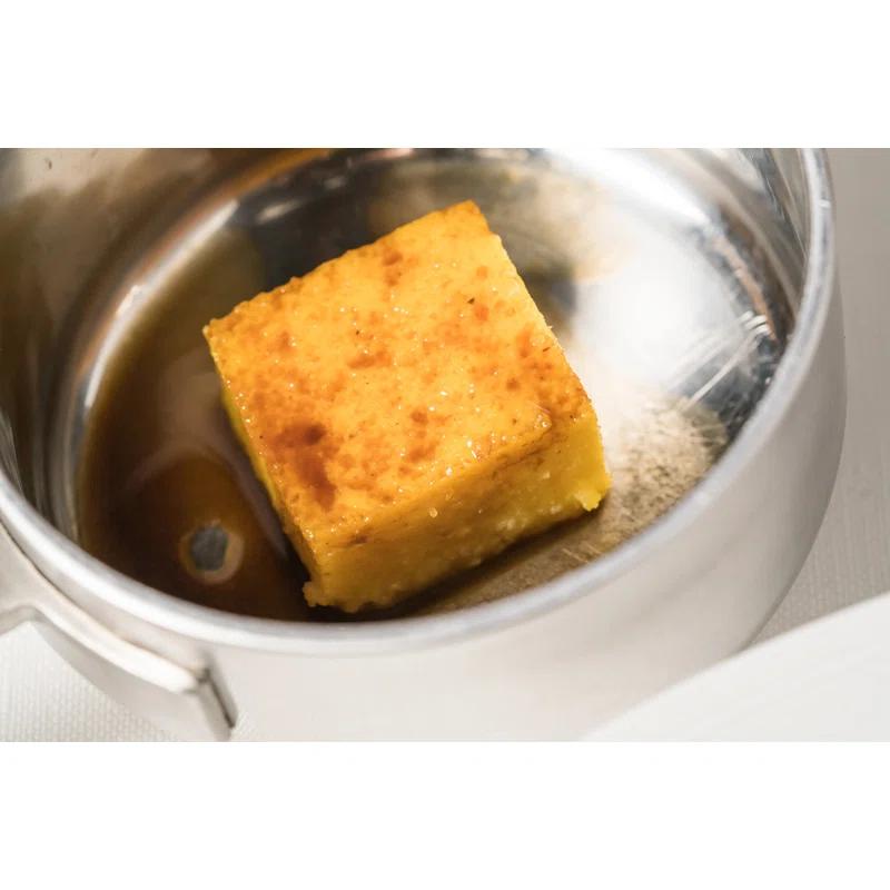 MEPRA Deep Pot with Lid Attiva Pewter Stainless Steel