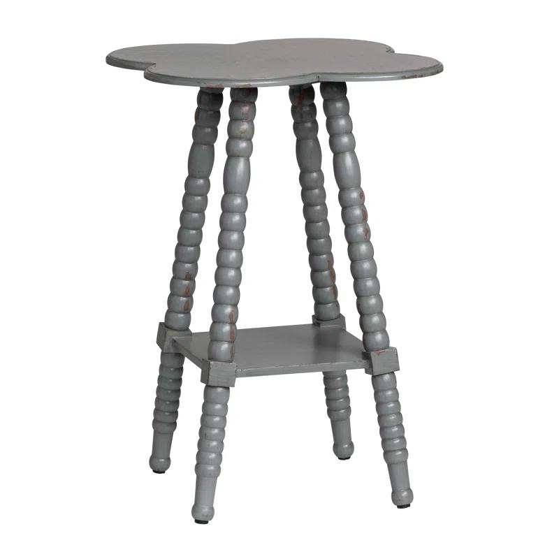 Bungalow Rose Clover Shaped Accent_End Table