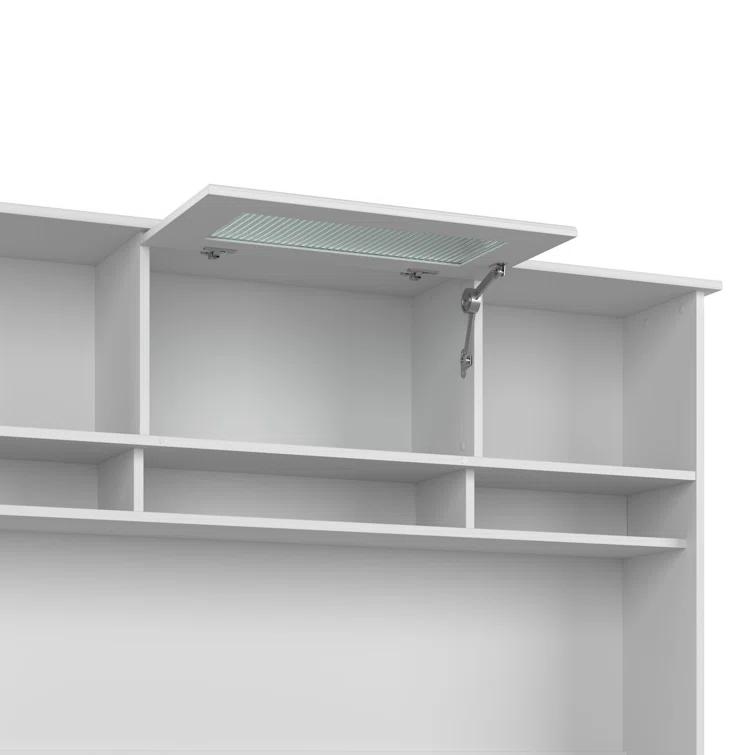 Inbox Zero Ozro L-Shaped Executive Desk