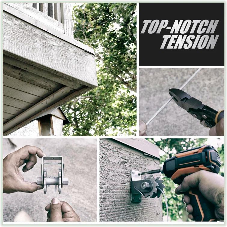 ColourTree Waterproof 9.5' x 9.5' Square Shade Sail