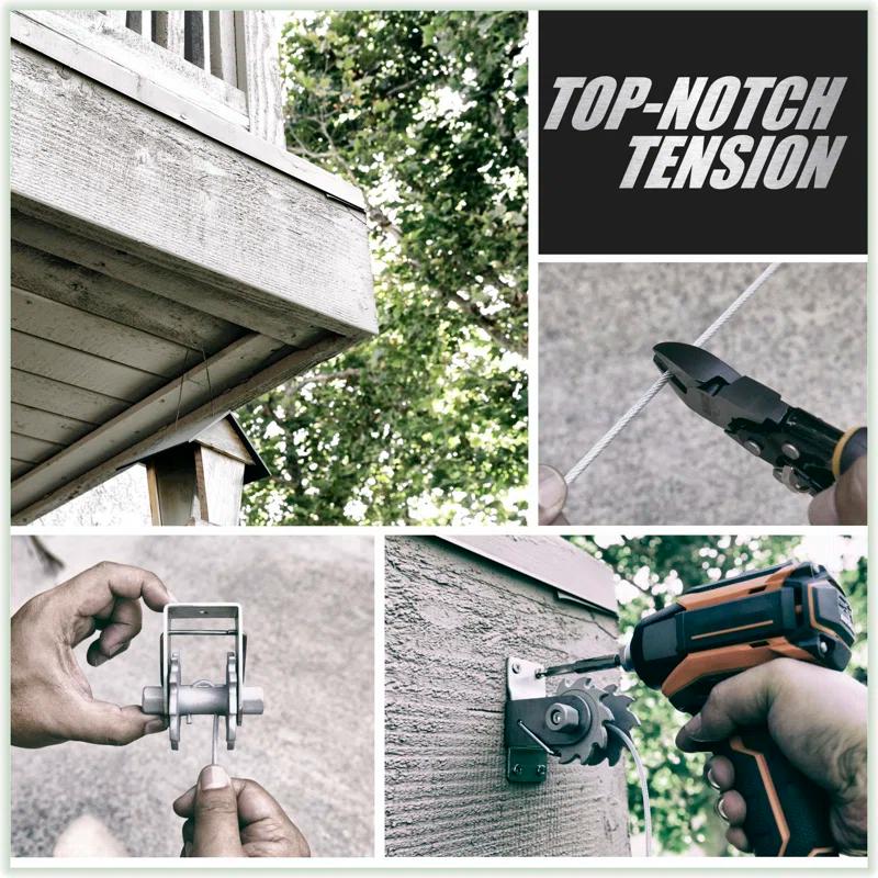 Colourtree Customize Waterproof 14' x 14' Square Sun Shade Sail