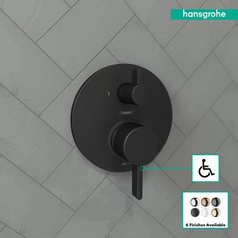 Ecostat HG S Pressure Balance Diverter Faucet Trim with Lever Handle