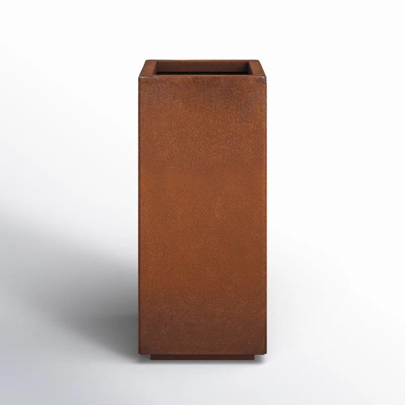 Corten Steel Series Pedestal Planter