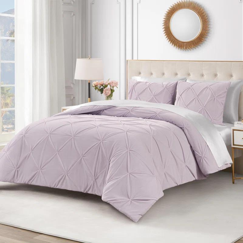 Juicy Couture Juicy Couture Kiss Pleat Plush Micromink Comforter Sets