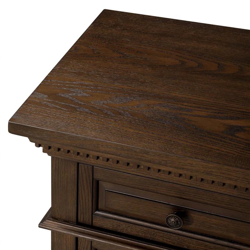 Maven Lane Maven Lane Theo Wooden Sideboard in Antiqued Finish