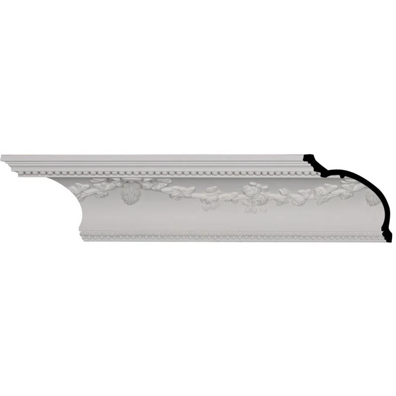 Ekena Millwork Floral Swag Crown Moulding