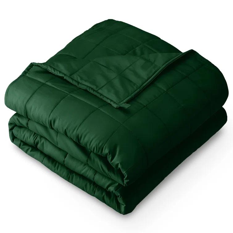 Bare Home Cotton Twill Weighted Blanket