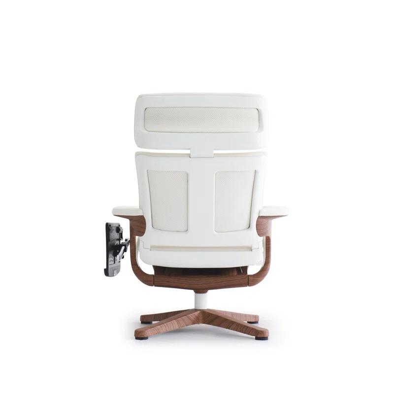 Nuvem Leather Executive Chair with Headrest