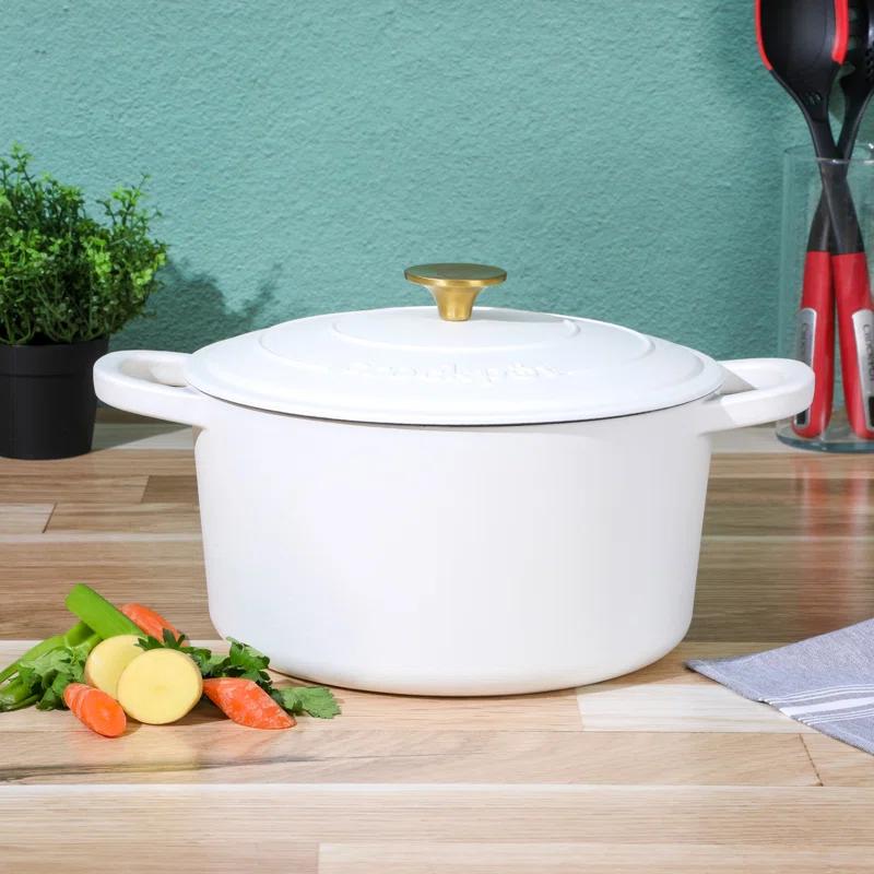 Crock-pot Crock-Pot Artisan Non-Stick Cast Iron Round Dutch Oven