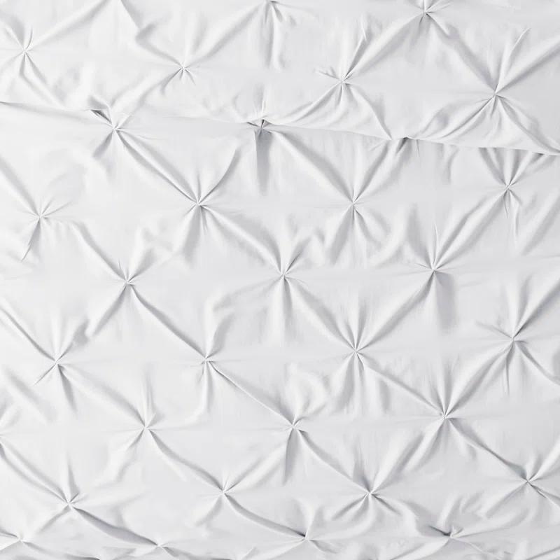Becky Cameron Pinch Pleat Textured Duvet Cover Set