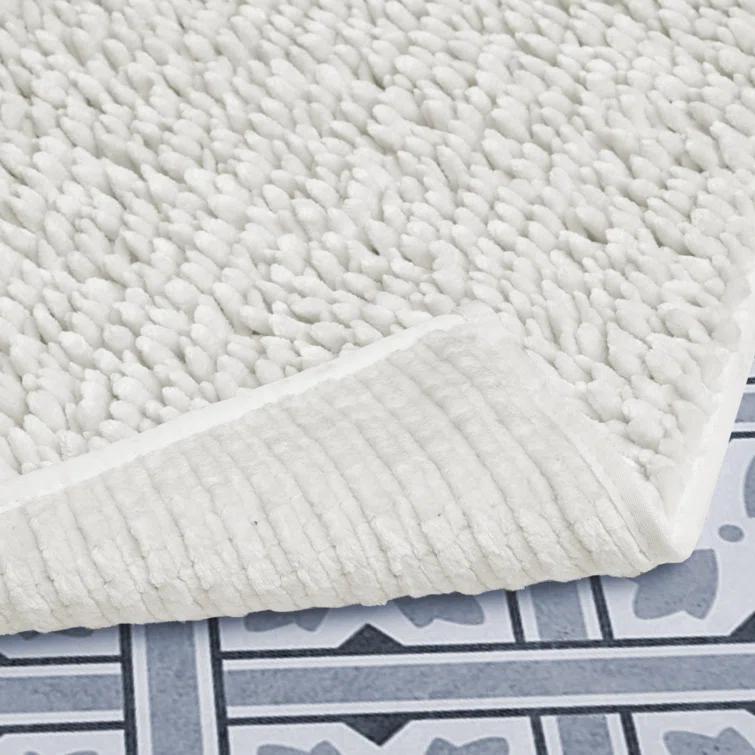 Laura Ashley Laura Ashley Butter Chenille 2 Pieces Bath Rugs