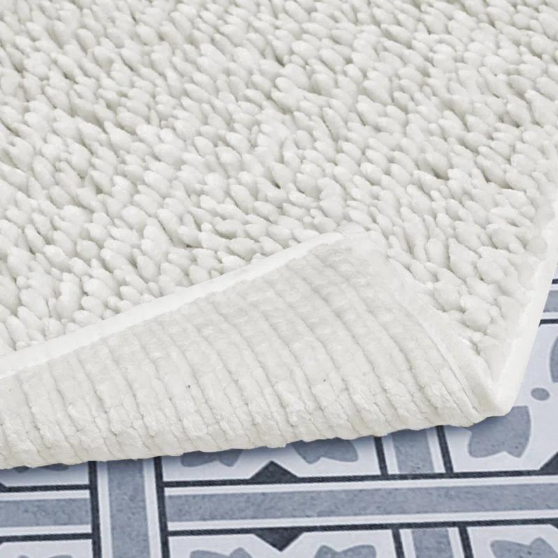 Laura Ashley Laura Ashley Butter Chenille 2 Pieces Bath Rugs