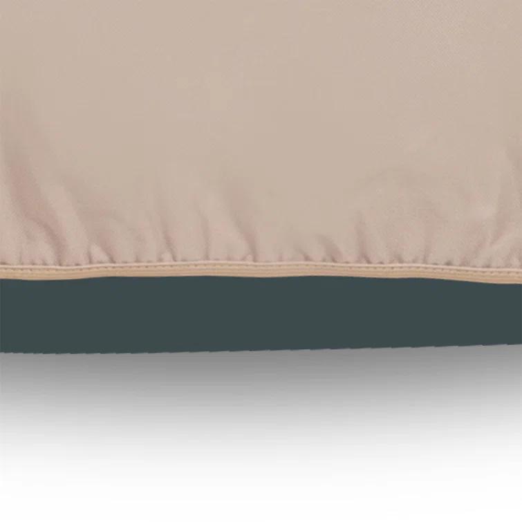 Modern Leisure Modern Leisure Chalet Round Air Conditioner Cover, 34" Diameter x 30"H, Beige