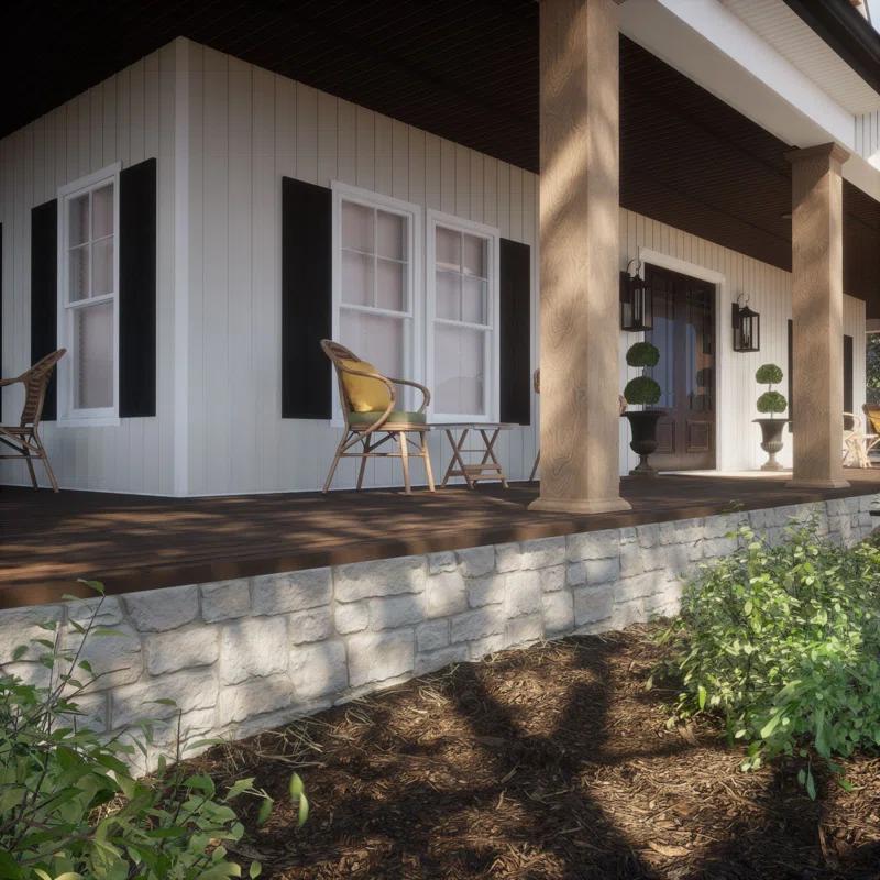 Ekena Millwork EverStone Cobblestone Faux Stone Panel