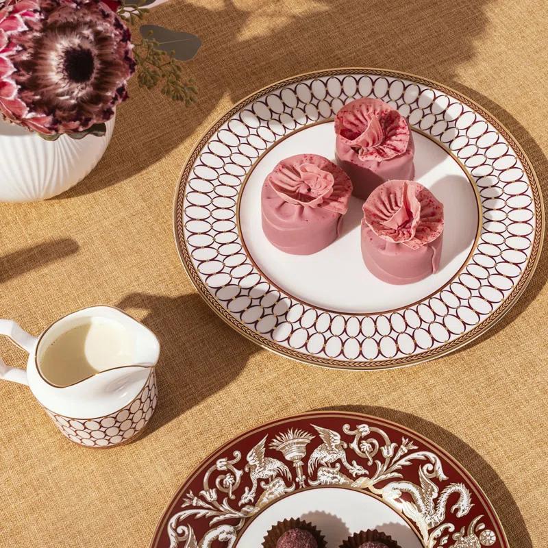Wedgwood Renaissance Red 10.6" Dinner Plate | Wayfair