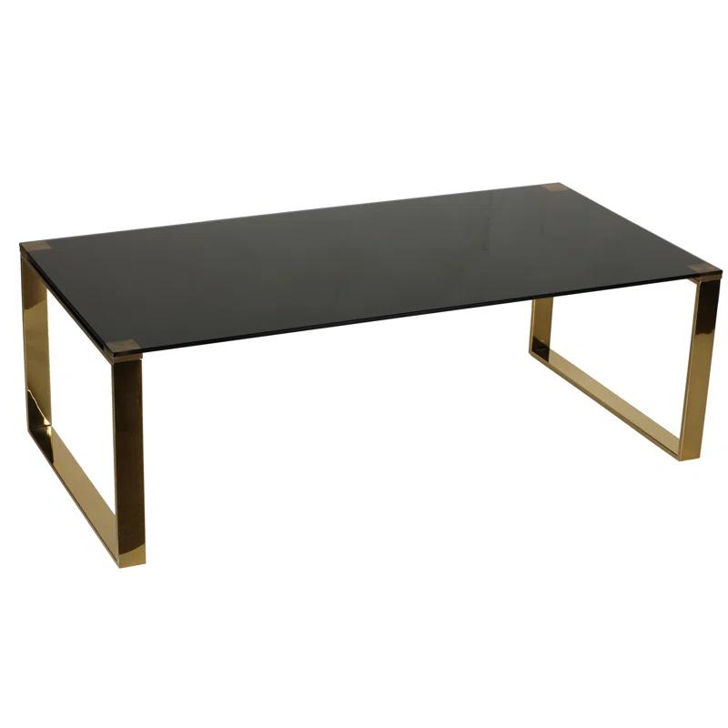 Mitre Glass Top Coffee Table