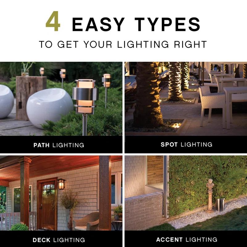 Hinkley Luna Vertical 120v 2700K Integrated LED Step Light