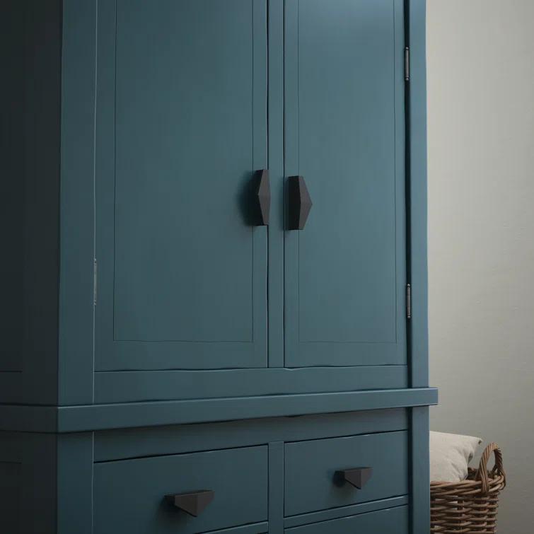 Franklin Brass Half Diamond Dual Mount Kitchen Cabinet or Furniture Drawer 3" Center Finger Pull Multipack (Set of 10)