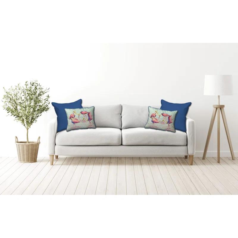 Betsy Drake Interiors No Decorative Addition Indoor/Outdoor Throw Pillow