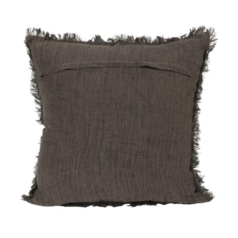Julianne Fringed Throw Pillow