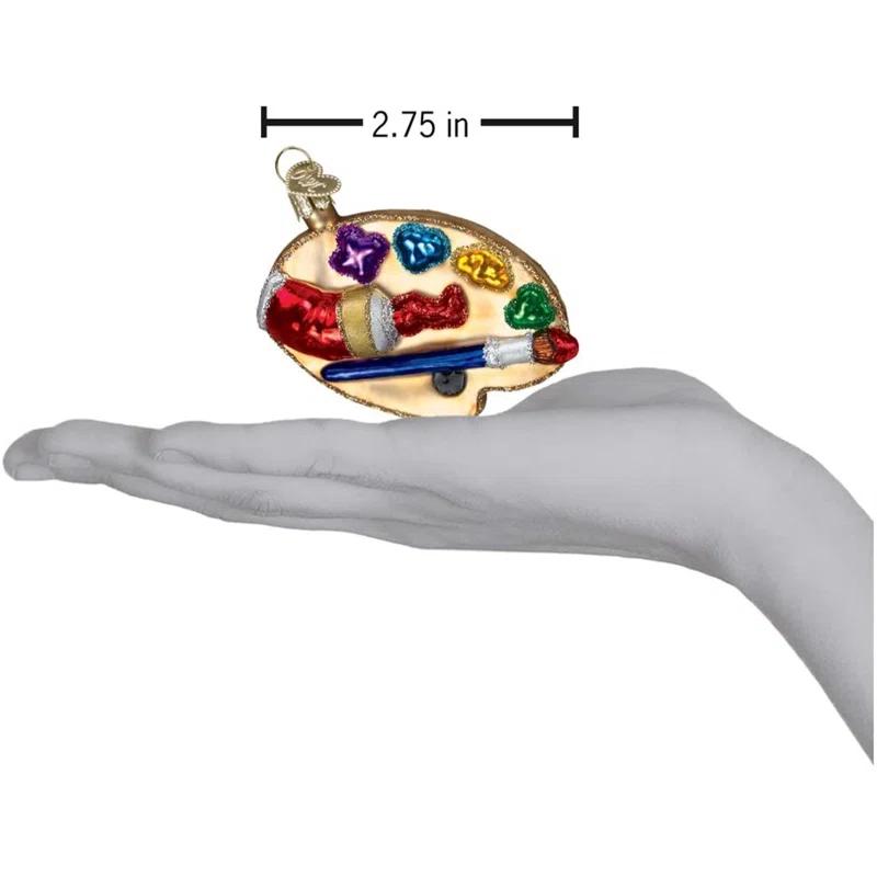 Glass Hanging Figurine Ornament
