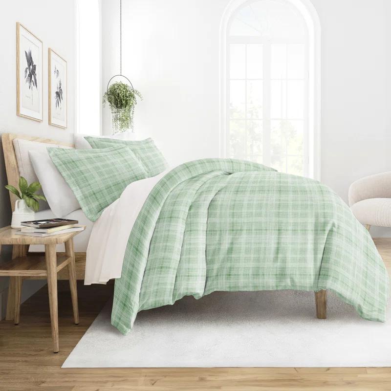 Becky Cameron Simply Soft Thatch Pattern Duvet Cover Set