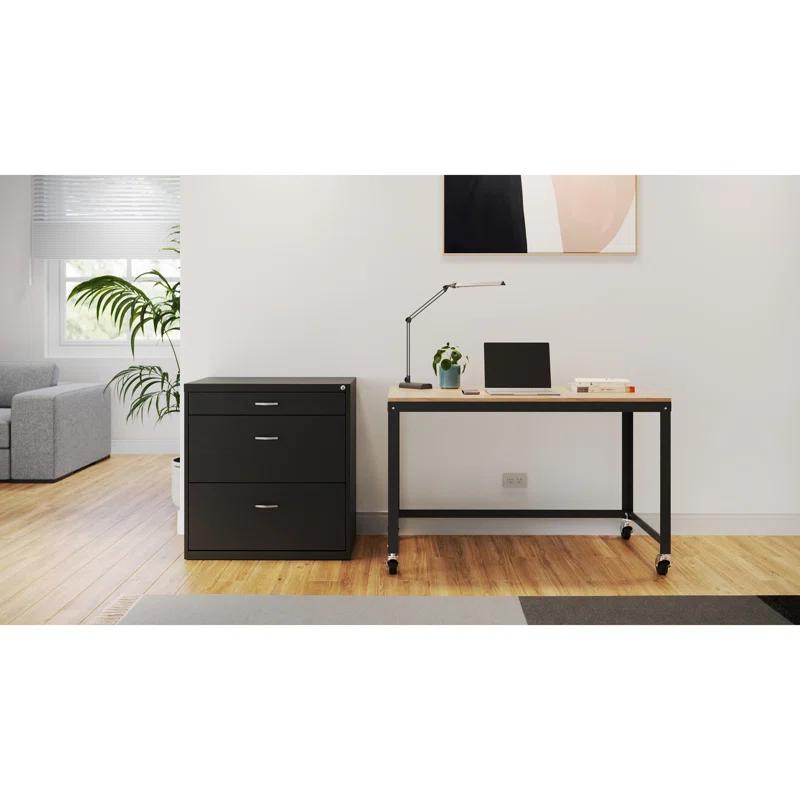 Inbox Zero Clete 30'' Wide 3 -Drawer Steel File Cabinet