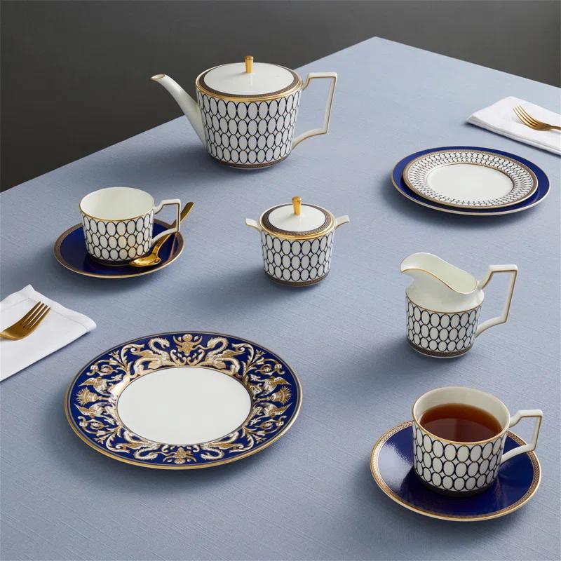 Wedgwood Renaissance Gold Teacup & Saucer | Wayfair