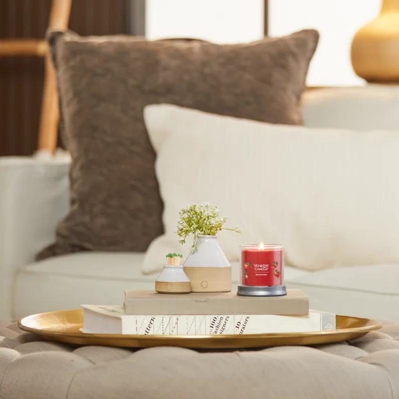 YANKEE CANDLE Signature Macintosh Scented Tumbler Candle & Reviews | Wayfair