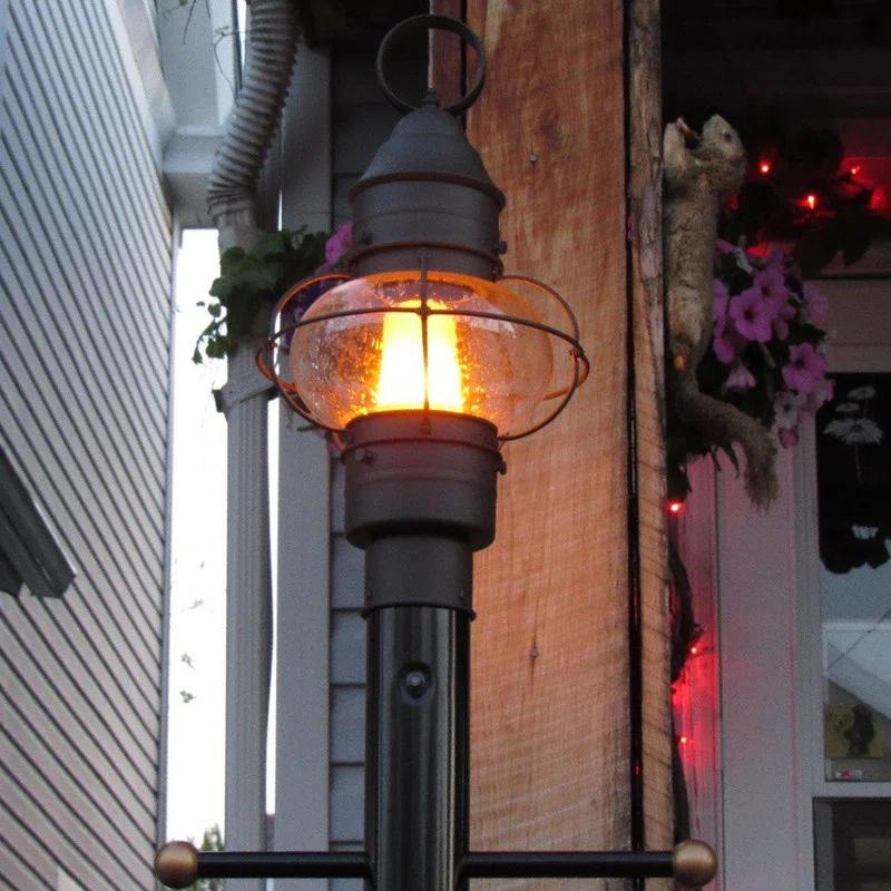 Astoria Grand Outdoor Lamp Post Light Fixture,Exterior Lantern for Yard, Garden, Patio, Porch, Driveway, Walkway