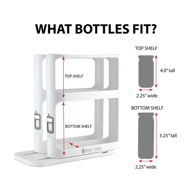 Cabinet Caddy Freestanding Spice Rack