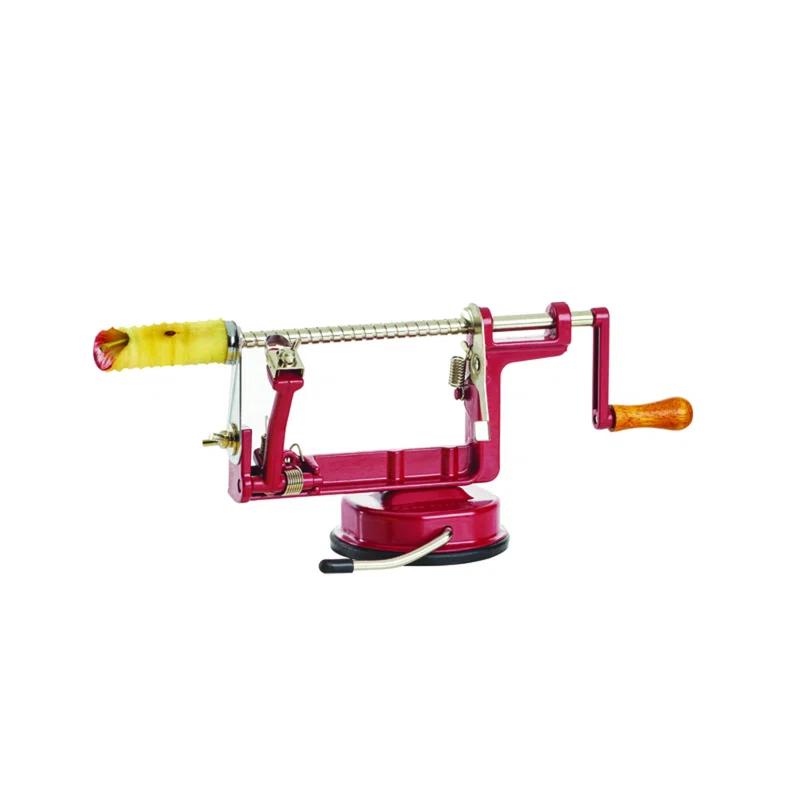 Amco Houseworks Back To Basics Cast Iron Apple/Potato Multi-Peeler with Suction Base
