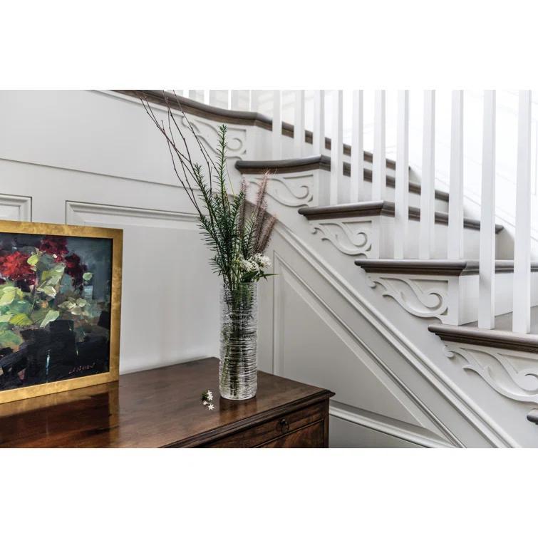 Echo Lake Extra Small Clear Glass Decorative Vase