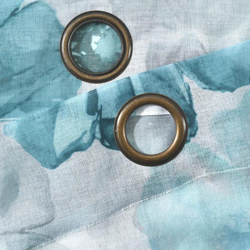 Lush Decor Leah Polyester Sheer Curtain Pair (Set of 2)