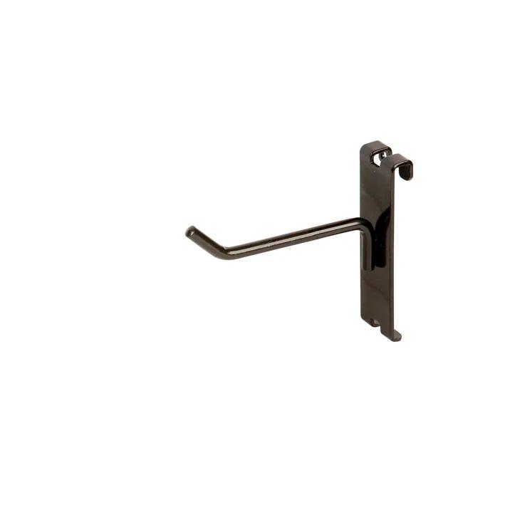 Econoco BLK/H4 Steel Slatwall Hooks (Set of 96)
