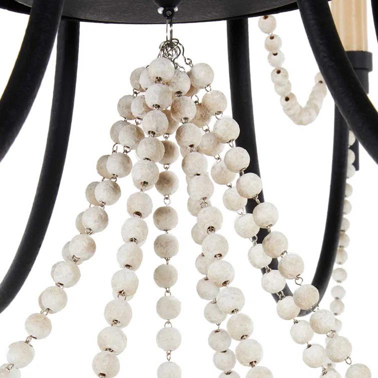 Gabby Percy 8 - Light Candle Style Empire Chandelier with Beaded Accents & Reviews | Birch Lane