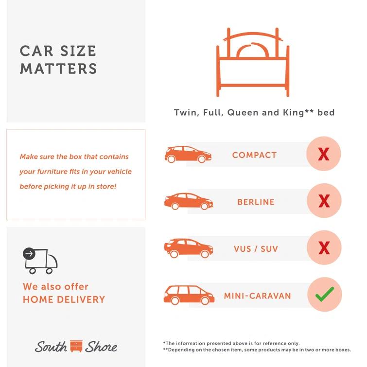 South Shore Munich Twin Storage Bed