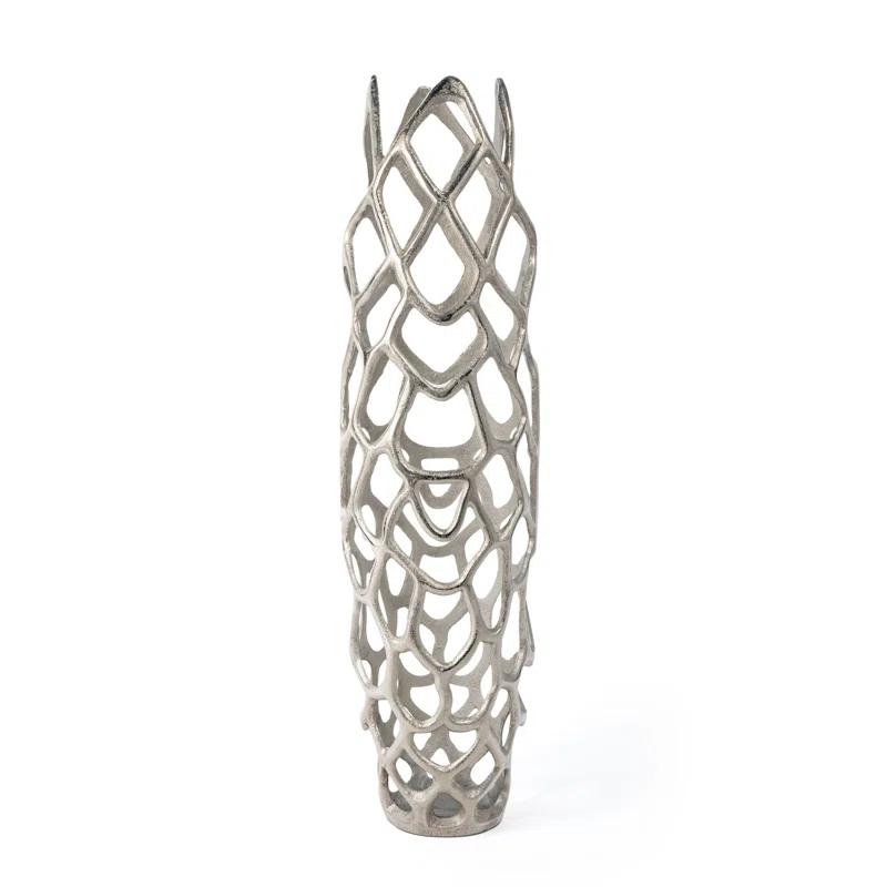 Arabella Handmade Aluminum Floor Vase