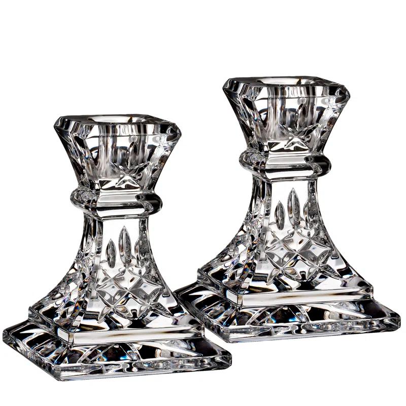 Waterford Giftology Lismore Candlestick 4 in, Orange Box & Reviews | Wayfair