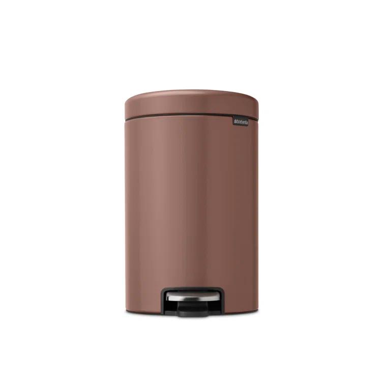 Brabantia Newicon Step On Trash Can, 3.2 Gallon (12 Liter)