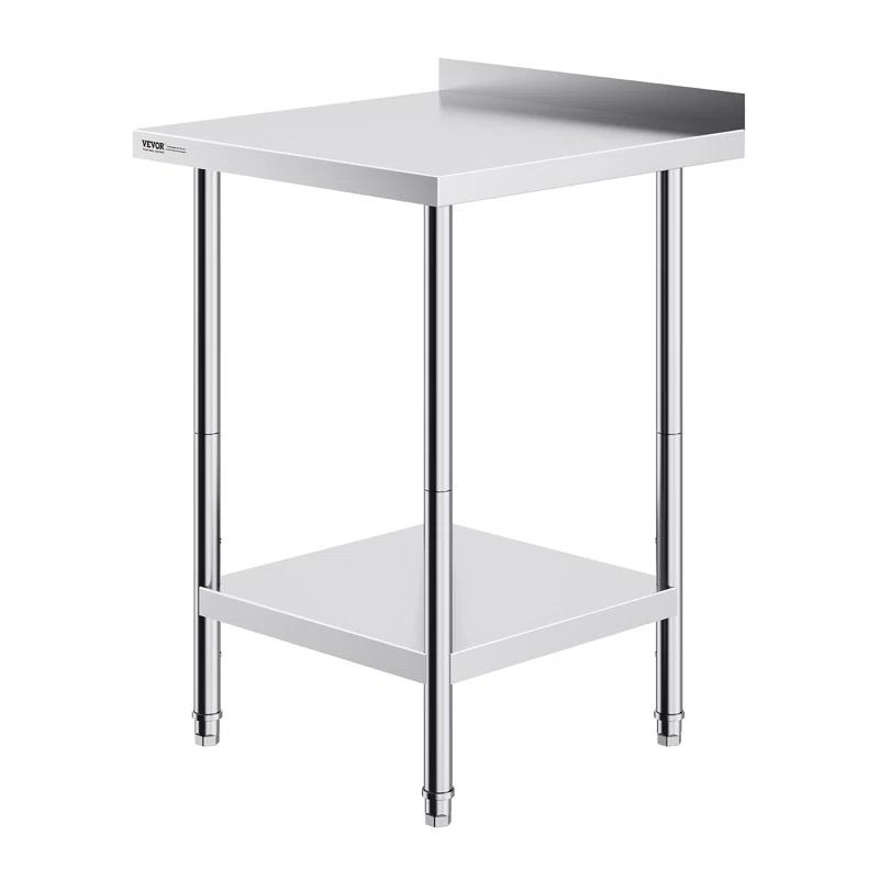 Wrought Studio™ Wrought Studio™ Stainless Steel 24'' L x 24'' W x 36'' H Work Table