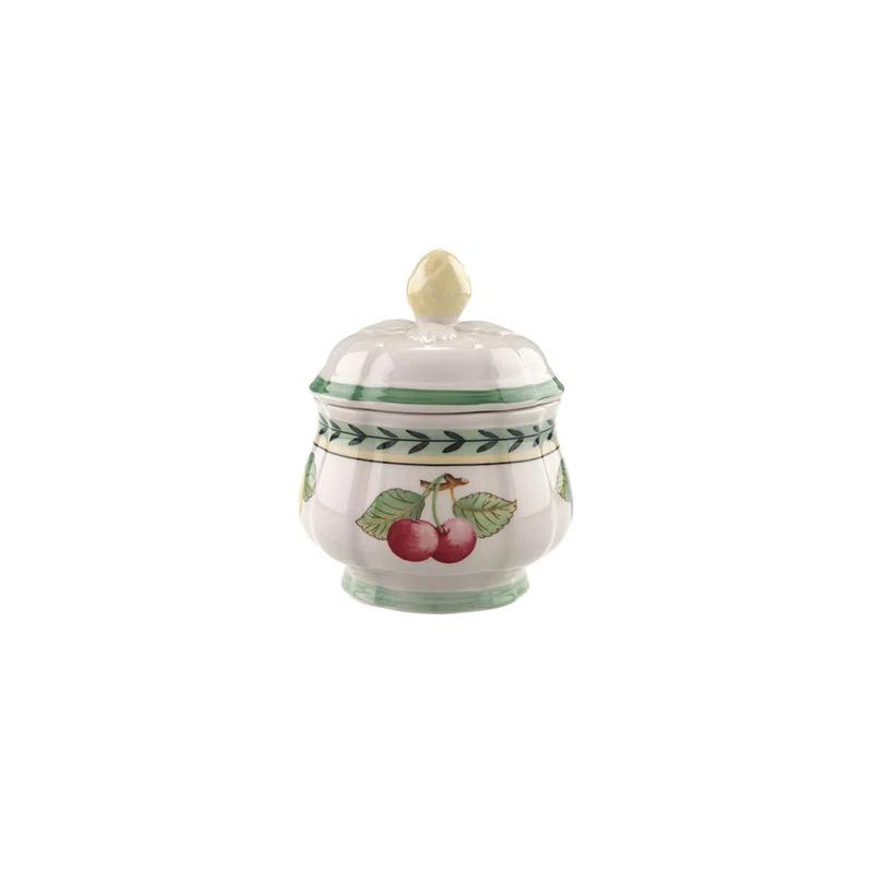 Villeroy & Boch Villeroy & Boch French Garden 6.75 oz. Fleur Sugar Bowl with Lid