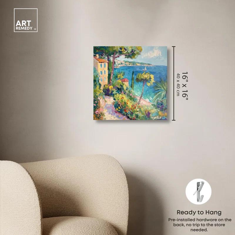 Art Remedy Coastal Dreamscape Canvas Classic Coastal Art by Art Remedy