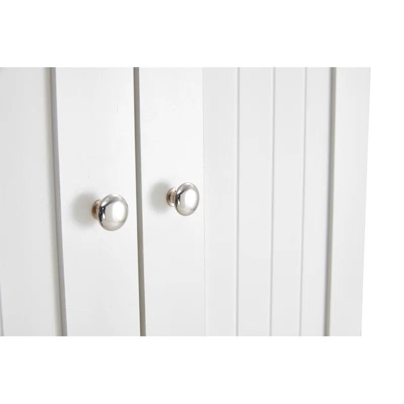 HLILish Home Bathroom Shelf Over-The-Toilet, Bathroom Spacesaver, Bathroom Storage Cabinet Organizer