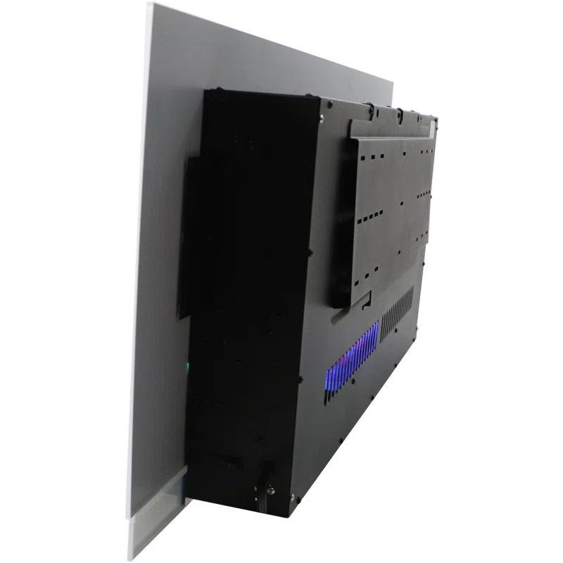 Cambridge Cambridge Wall Mount Electric Fireplace Heater with Remote Control for Indoor Use in Living Room, Bedroom, Home Office