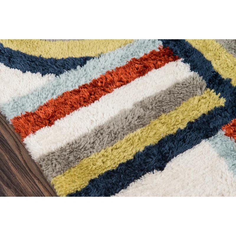 Hand Tufted Geometric Rug